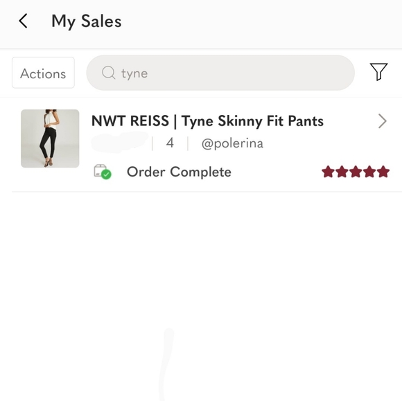 NWT REISS | Tyne Skinny Fit Pants - Picture 2 of 8